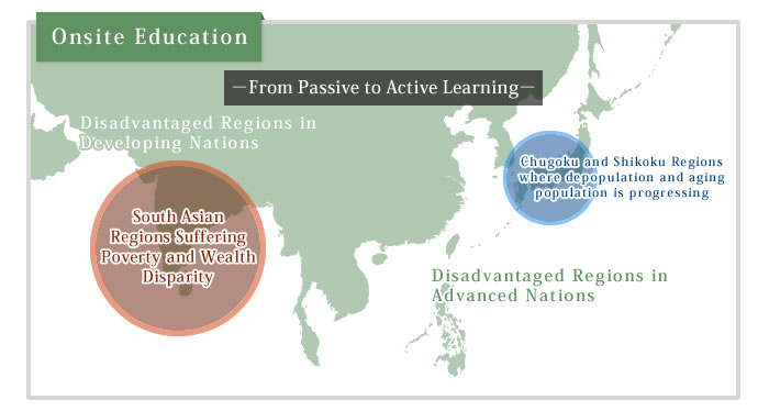 Implementation of Onsite Education in Disadvantaged Regions